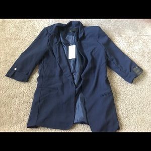 Stoosh Navy Boyfriend Blazer